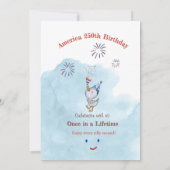 Make America Silly Again US 250th Anniversary  招待状 (裏面)