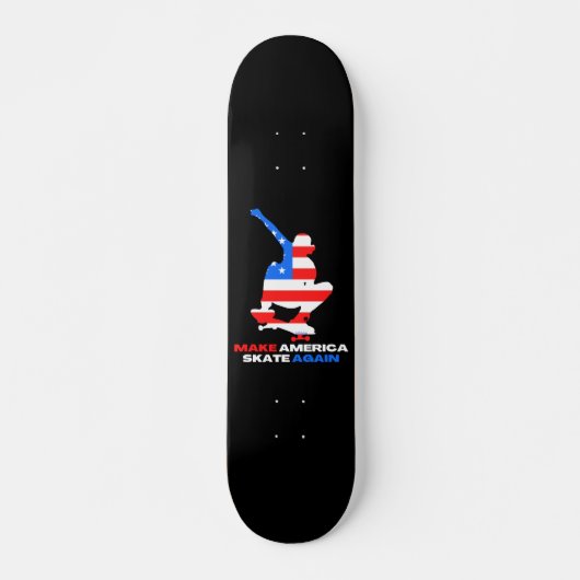 MAKE AMERICA SKATE AGAIN OLLIEグラブ版 スケートボード (正面)