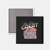 Make America Trump Again Daddy's Home Pink 2 マグネット (正面/裏面)