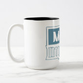 Make An Impact - Bold Typography Professional Mug ツートーンマグカップ (左)