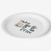 Make Art Frequently紙プレート ペーパープレート (アングル)