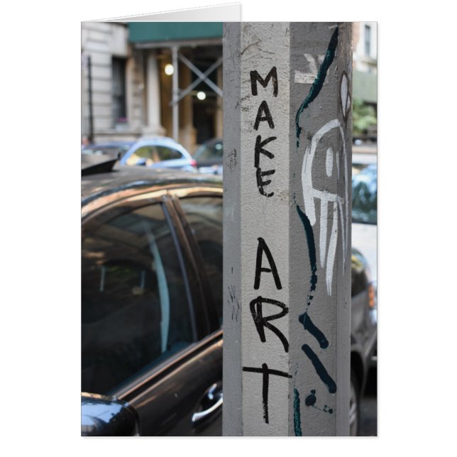 MAKE ART New York Graffiti通り写真素材集 (正面)