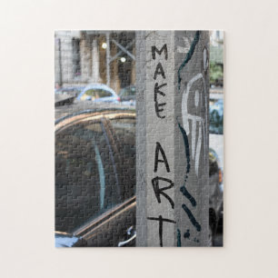 MAKE ART New York Graffiti通り写真素材集 ジグソーパズル