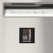 Make Barbecuing 素晴らし7月4日おもしろいBbq Pitmaster マグネット (インサイチュ (食洗機))