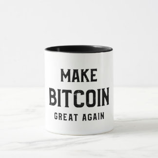 Make Bitcoin great again mug マグカップ