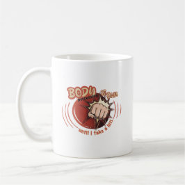 Make body percussion is fun コーヒーマグカップ