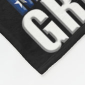 Make Bowling Great Again - Funny Trump Bowling Gif フリースブランケット (角)