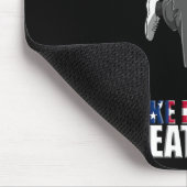 Make Bowling Great Again - Funny Trump Bowling Gif マウスパッド (コーナー)