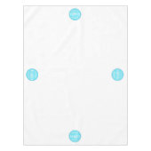 Make Business カスタム Company Logo Trade Show Promo テーブルクロス (正面)