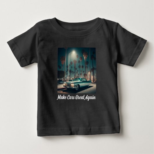 Make Cars Great Again ベビーTシャツ (正面)