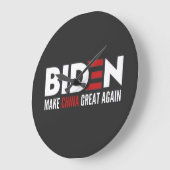 Make China Great Again ラージ壁時計 (傾斜)