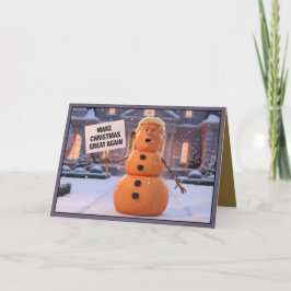 Make Christmas great again Christmas card カード