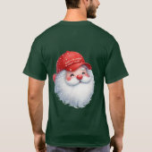 Make Christmas Great Again Maga GOP Santa Tシャツ (裏面)