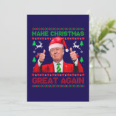 Make Christmas Great Again, Trump Christmas Card シーズンカード (スタンド正面)