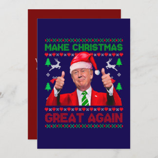Make Christmas Great Again, Trump Christmas Card シーズンカード