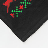 Make Christmas Great Again Xmas Funny Trump Pajama フリースブランケット (角)