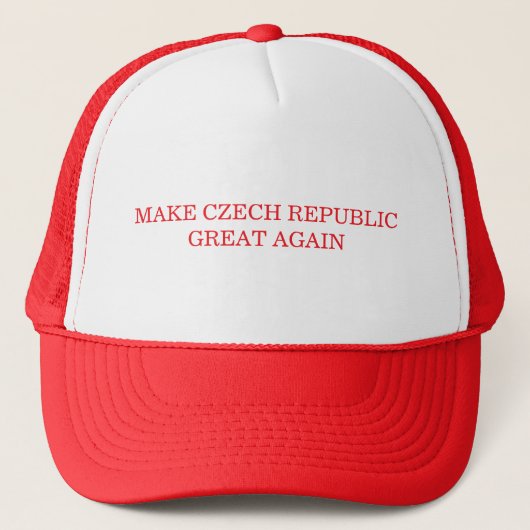 Make Czech Republic Great Again キャップ (正面)