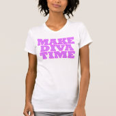 MAKE DIVA TIME"タンクトップ Tシャツ (正面)
