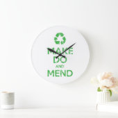 Make DoとMend ラージ壁時計 (ホーム)
