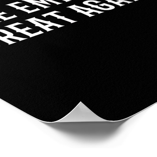 Make Empathy Great Again Kindness Comon Quote  ポスター (角)