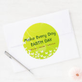 Make Every Day EARTH DAYスタンプ ラウンドシール (封筒)