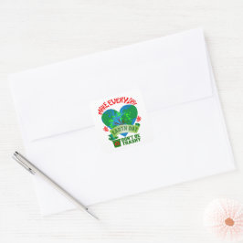 Make Every Day Earth Day Squareステッカー スクエアシール