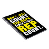 Make Every Rep Count -トレーニング ノートブック (右側)