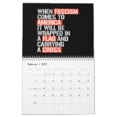 Make Fascists Afraid Again Calendar カレンダー (2月 2027)