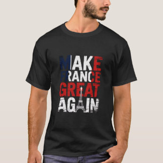 Make France 素晴らし AgainエッフェルTシャツデザイン Tシャツ
