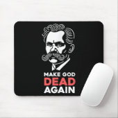 Make God Dead Again Nietzsche Atheist Philosophy A マウスパッド (マウス)