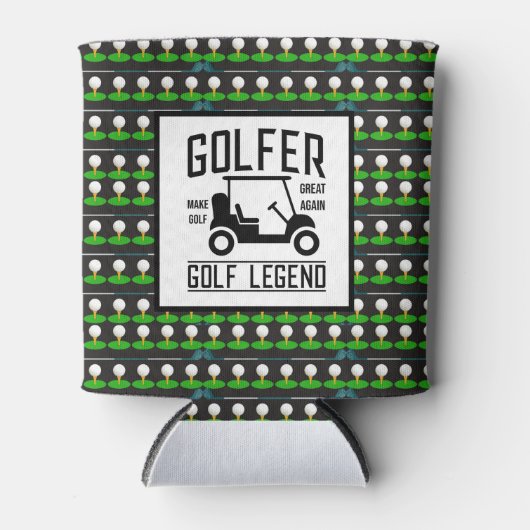 Make Golf Great Again Cooler 缶クーラー (正面)