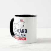 Make Greenland Great Again - マグカップ (正面左)