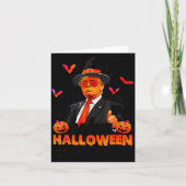 Make Halloween Great Again Funny Trump Soky Trick  カード (正面)