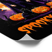 Make Halloween Spooky Again Funny Trump Halloween ポスター (角)