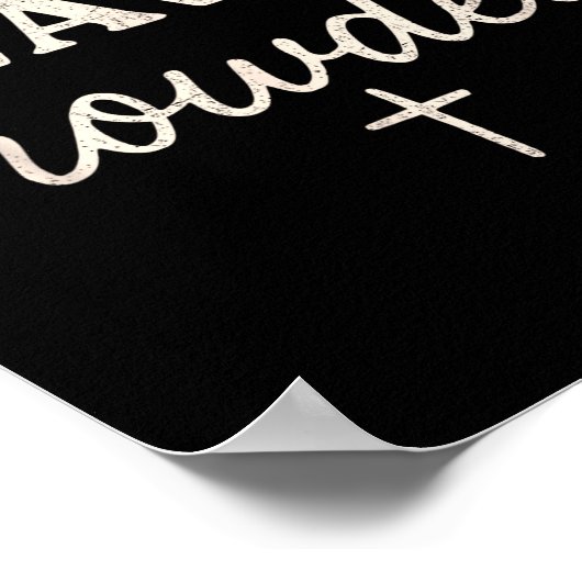 Make Heaven Crowded Christian Jesus Faith Fall Tha ポスター (角)