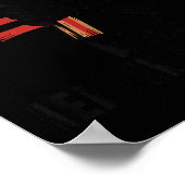 Make Heaven Crowded Christian Patriotic Cross Amer ポスター (角)