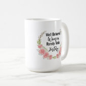 Make Historyかわいいフローラ引用文 コーヒーマグカップ (正面右)