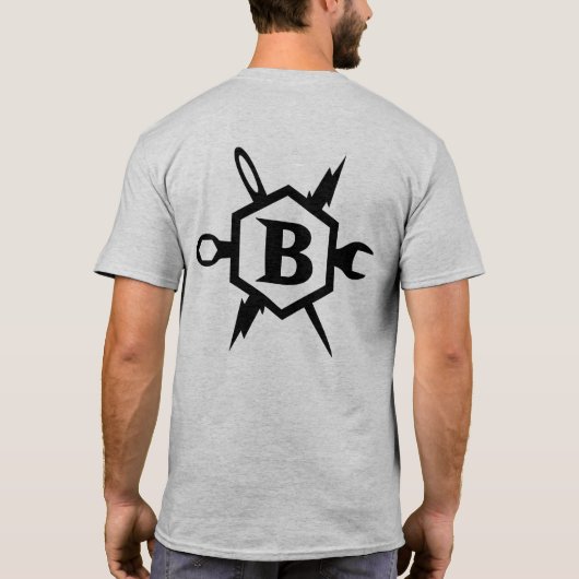 Make Invent Tee学（Invent Teeの作成） Tシャツ (裏面)