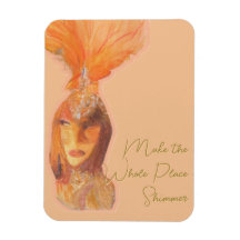 Make itきらめくShowgirl Era Magnet