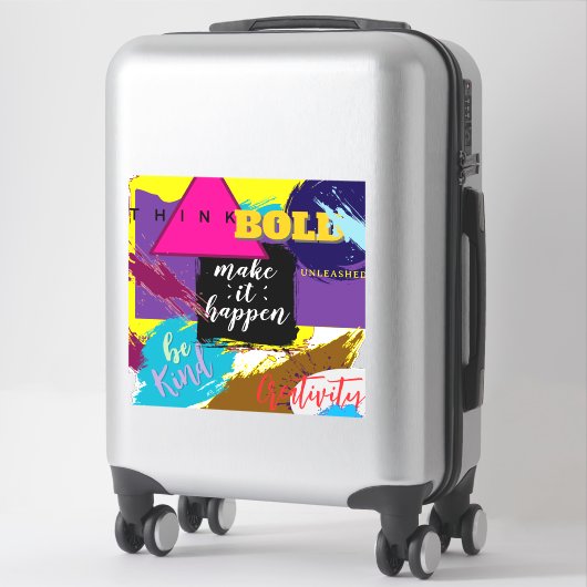 Make it Happen! シール (スーツケース)