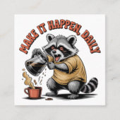 Make It Happen, Daily スクエア名刺 (正面)