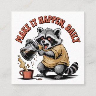 Make It Happen, Daily スクエア名刺