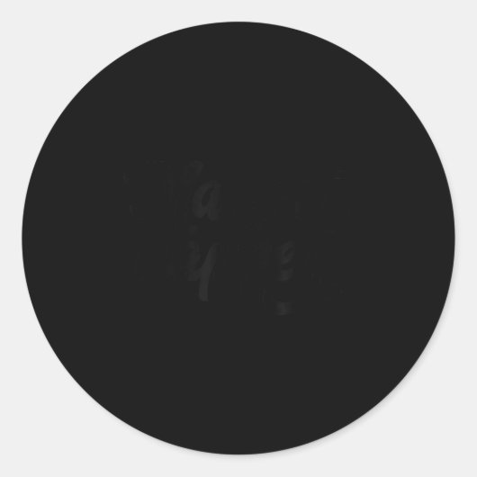 Make It Happen Insrational Motivational And Manife ラウンドシール (正面)