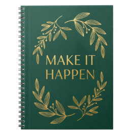 Make It Happen Journal ノートブック