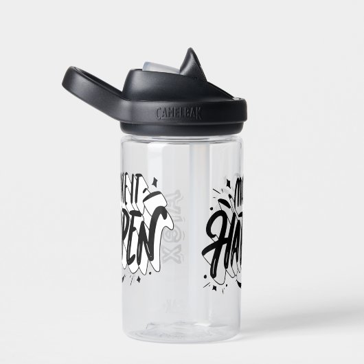 Make it Here学校名前をカスタムする ウォーターボトル (右面)