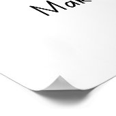 Make It Here – ポスタやる気を起こさせるー ポスター (角)