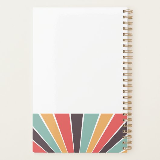 Make It Plantsレトロ プランナー手帳 (裏面)