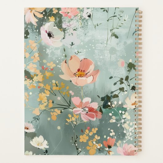 Make it Plants花模様 プランナー手帳 (裏面)