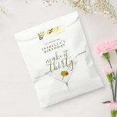 Make It Thirty Martini White 30th Birthdayパーティー フェイバーバッグ (封をした状態)