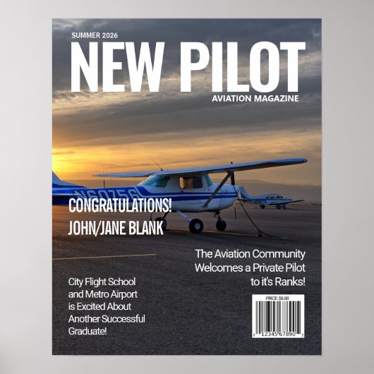 Make It Your Own Magazine Cover Poster ポスター (正面)